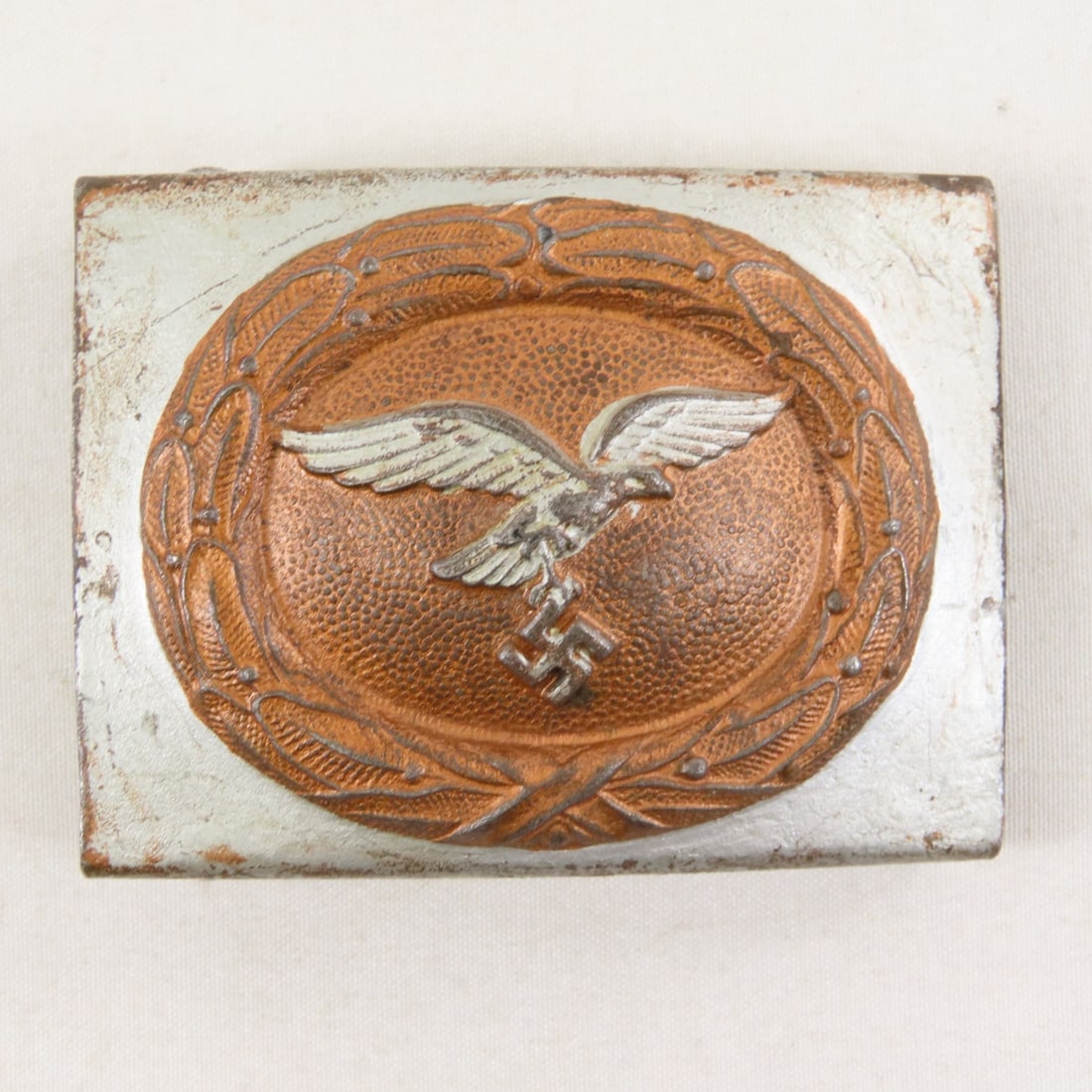 Luftwaffe Style Belt Buckle & 3 Badges - 2