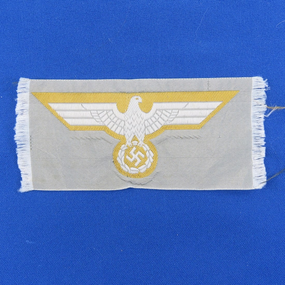 2 WWII German Kriegsmarine Cloth Breast Eagle - 2