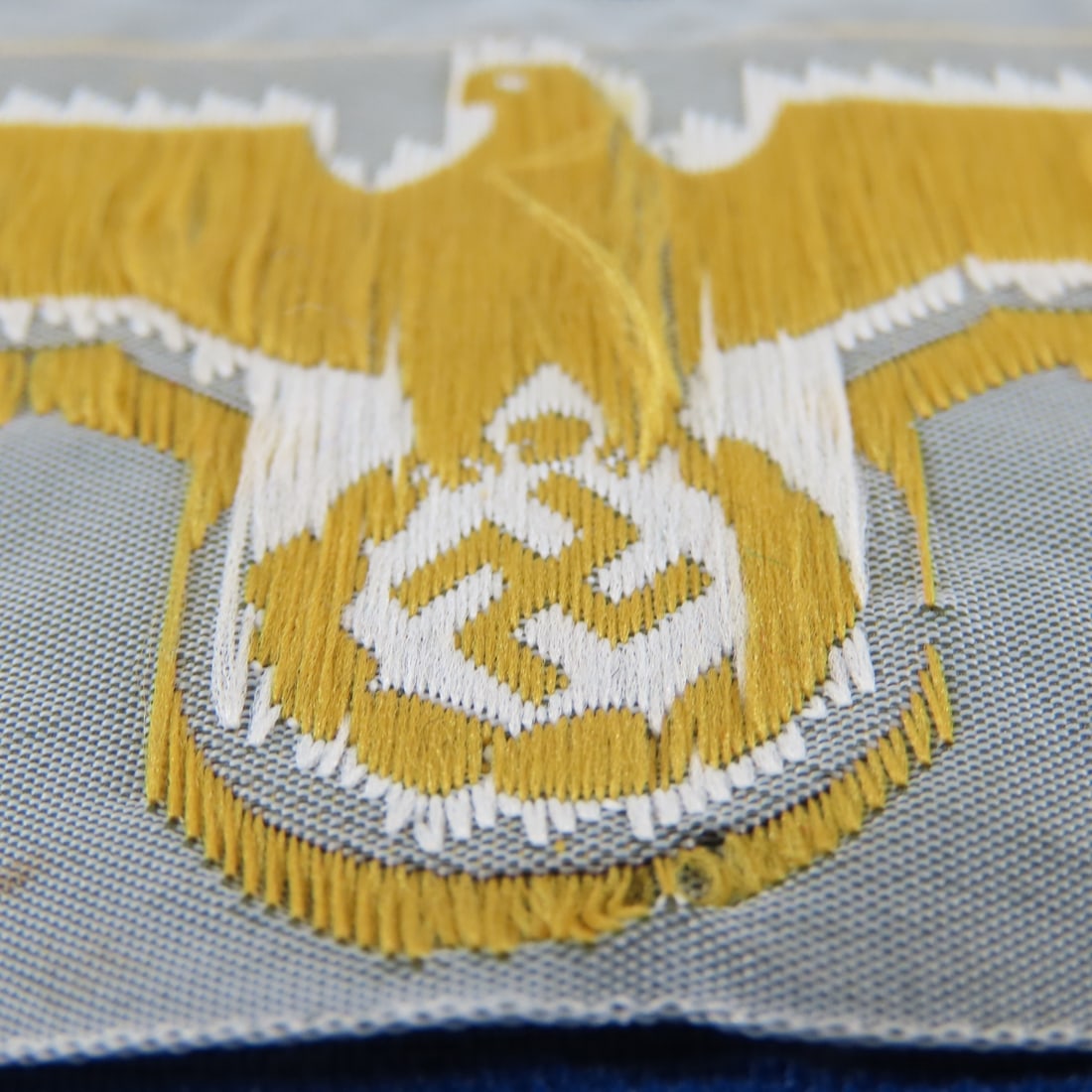 2 WWII German Kriegsmarine Cloth Breast Eagle - 5