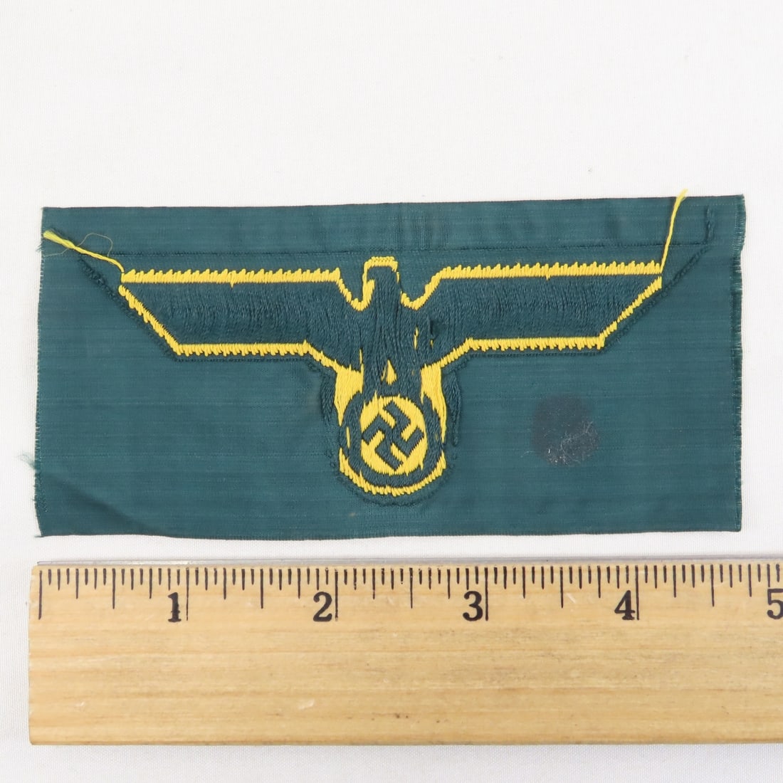 2 WWII German Kriegsmarine Cloth Breast Eagle - 7