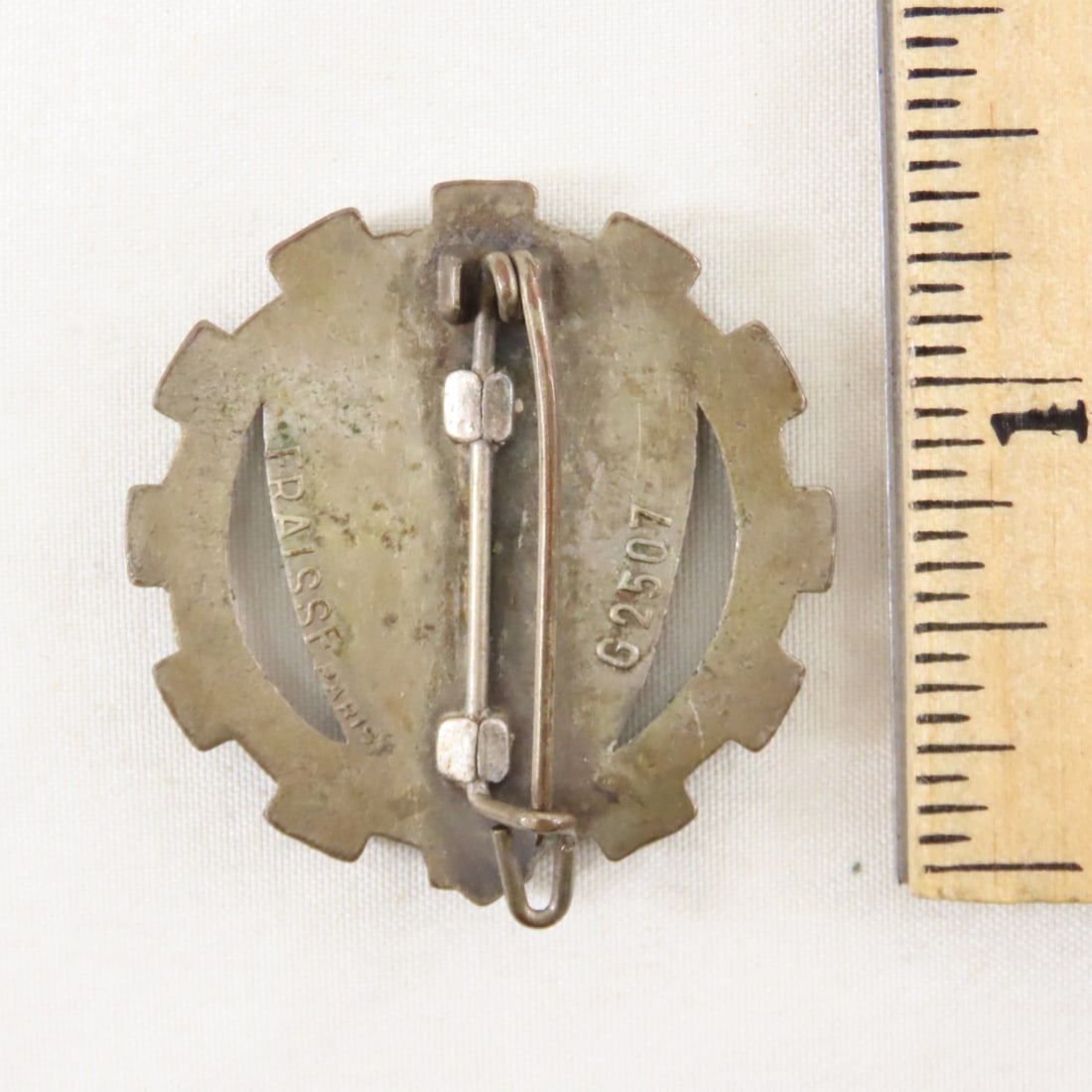 WWI French Verdun Defense medal & Army Badge - 3