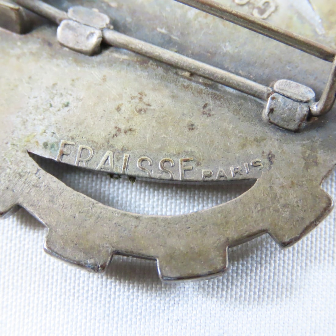 WWI French Verdun Defense medal & Army Badge - 4