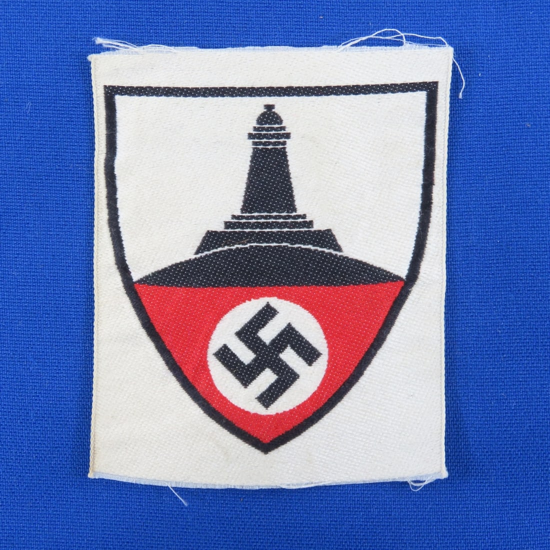 WWII German DRKB Armband Patch & Stick Pin - 2