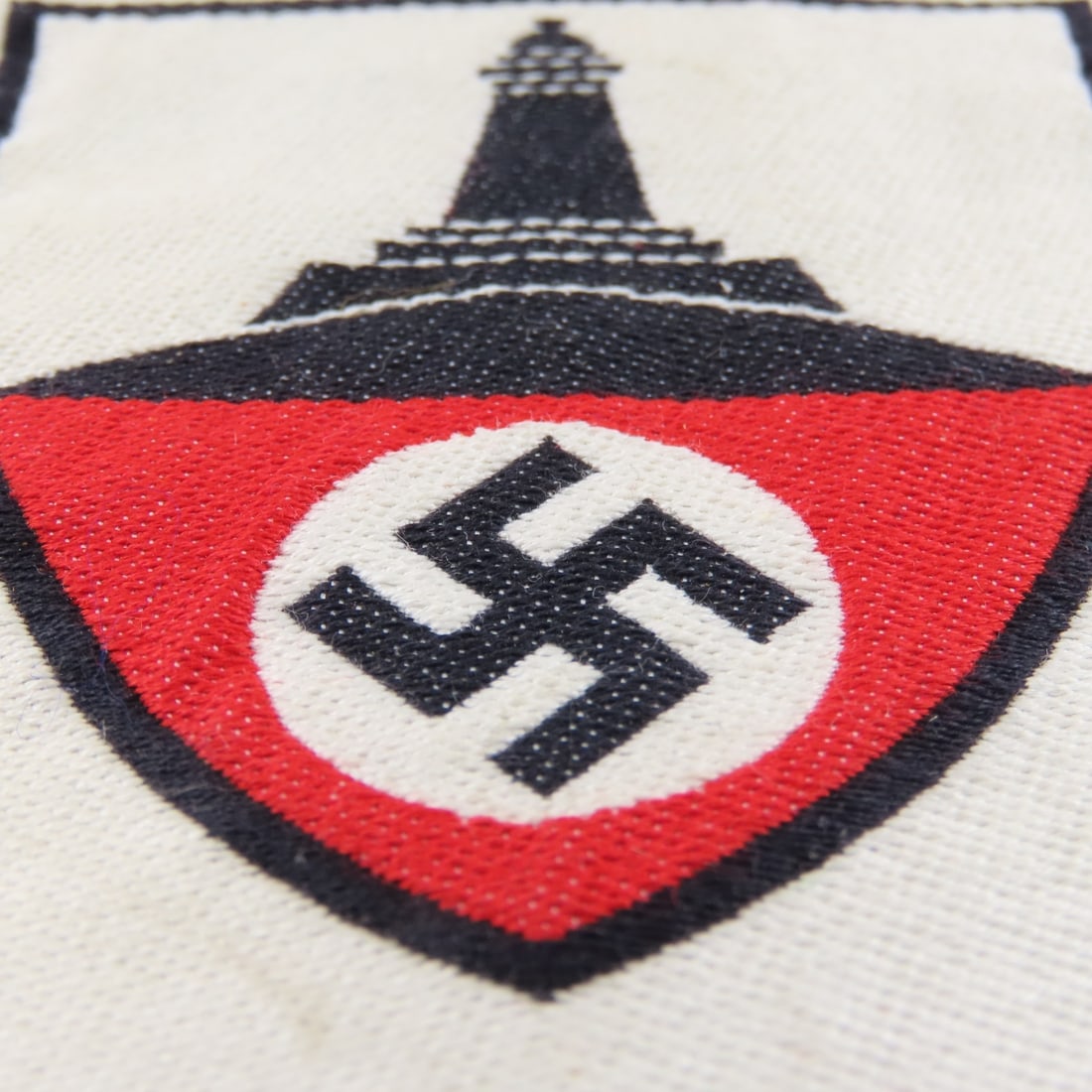 WWII German DRKB Armband Patch & Stick Pin - 4