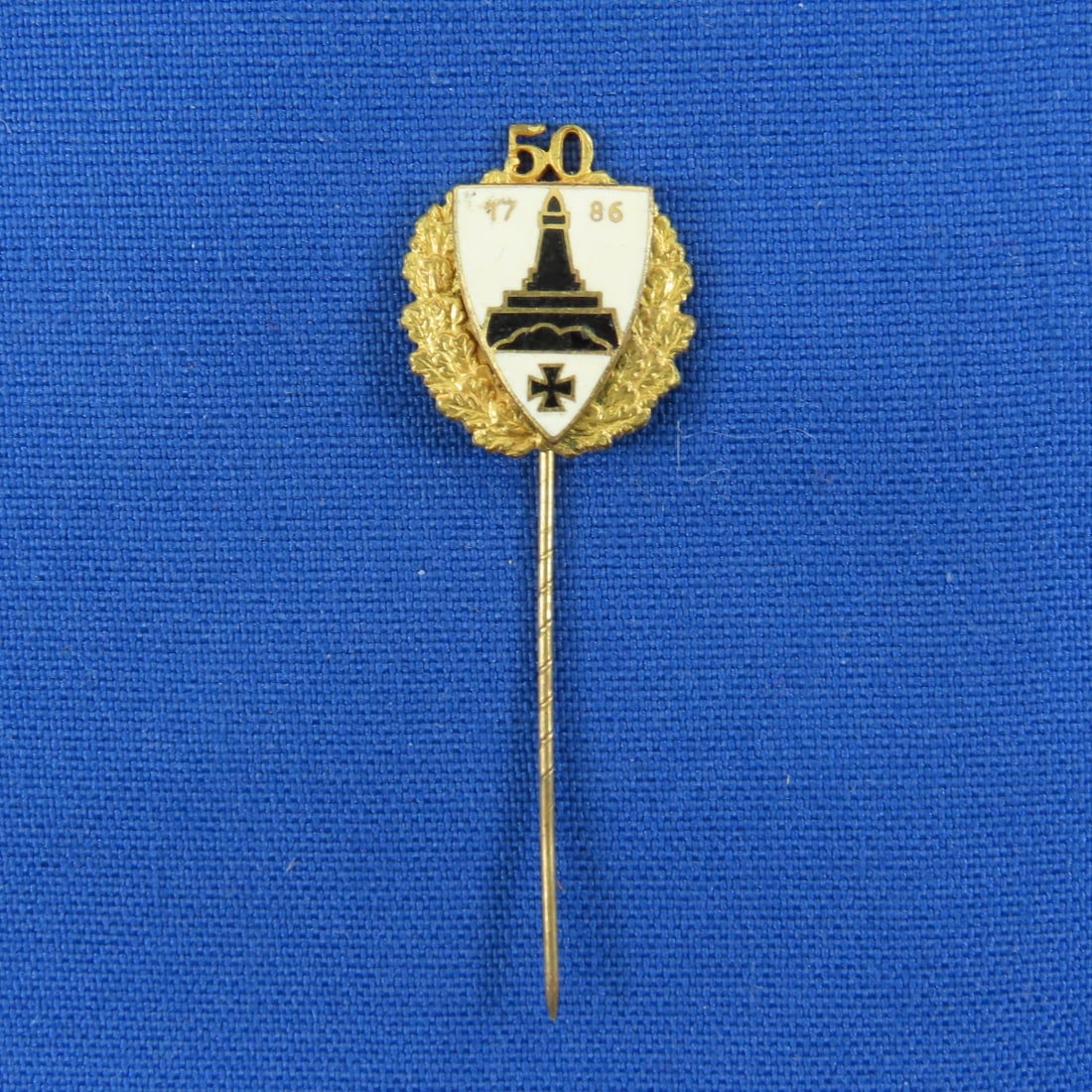 WWII German DRKB Armband Patch & Stick Pin - 6