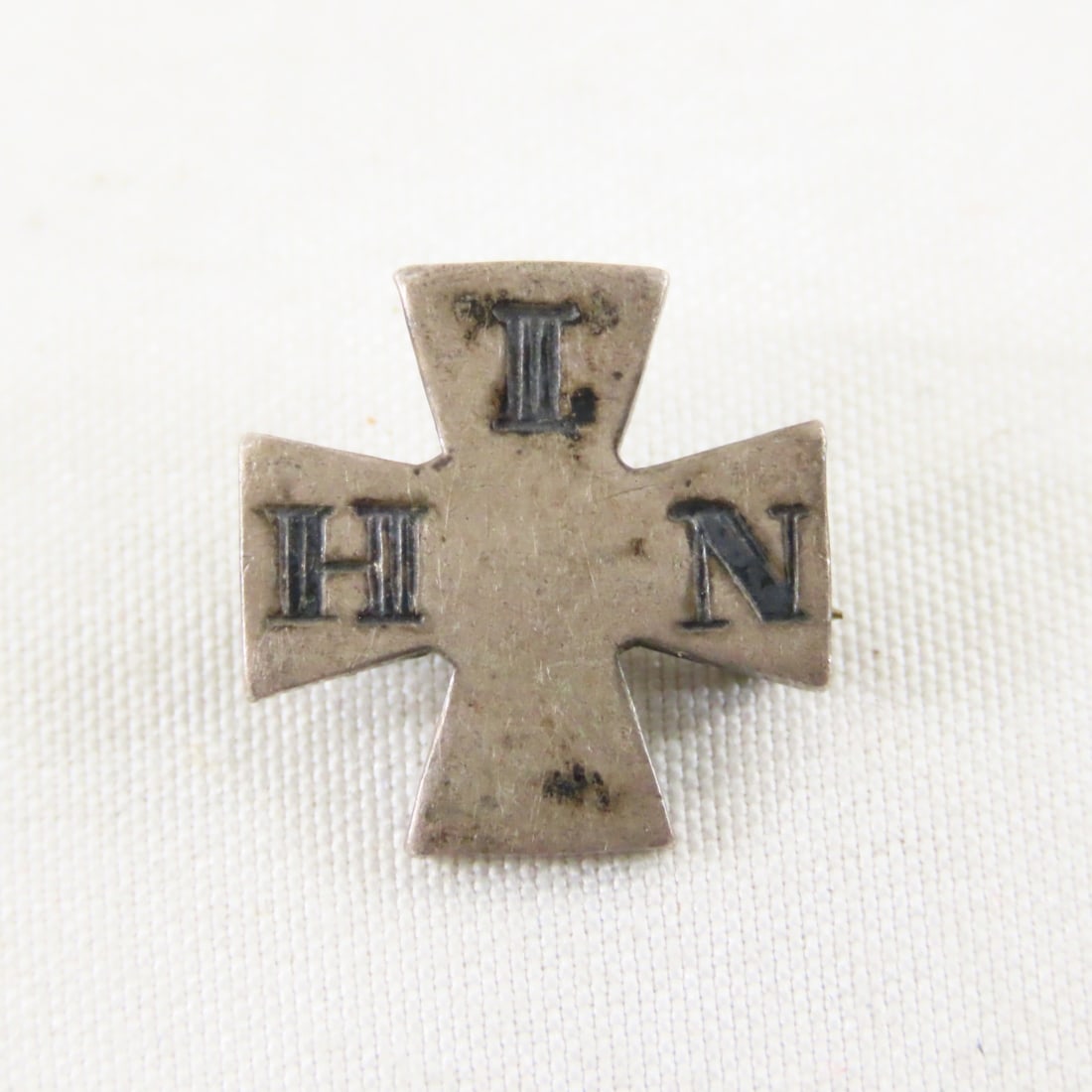 10k Gold Sears Pin, 1886 In His Name Sterling pin - 2