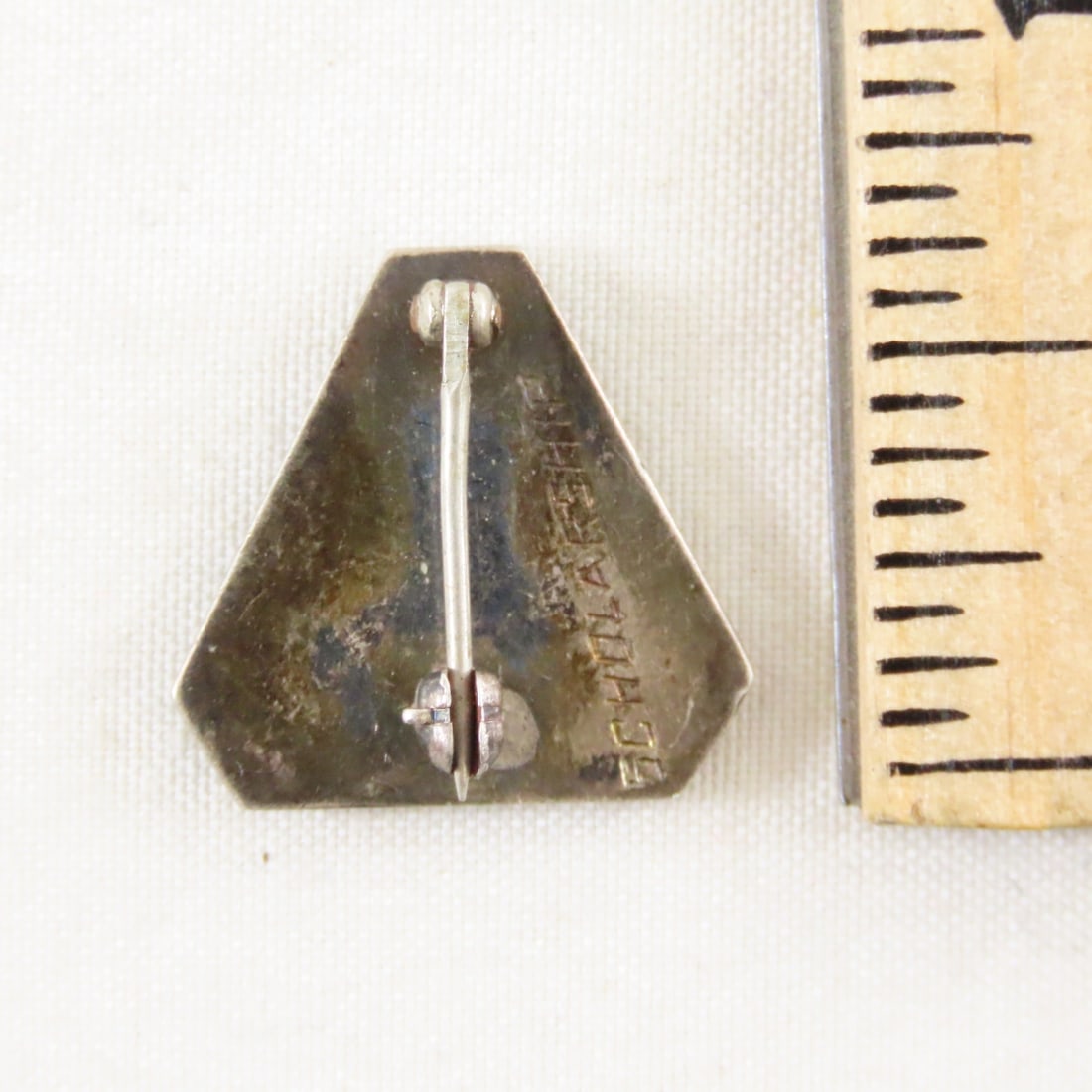 10k Gold Sears Pin, 1886 In His Name Sterling pin - 5