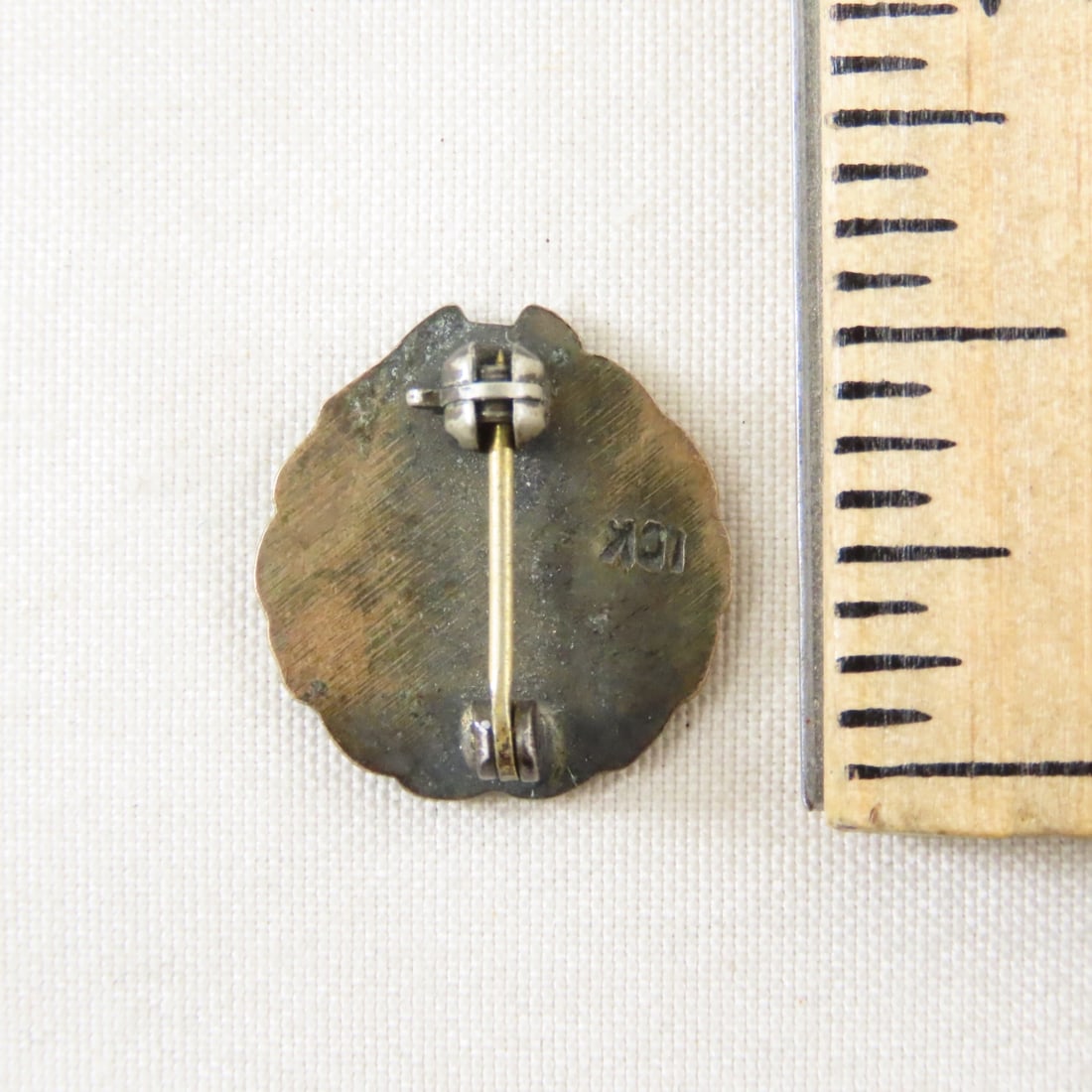 10k Gold Sears Pin, 1886 In His Name Sterling pin - 7