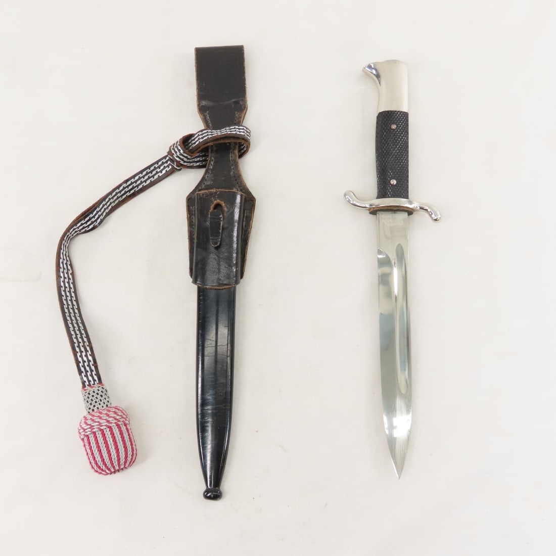 1930s German Fireman's Dress Bayonet & Scabbard (1 of 20)