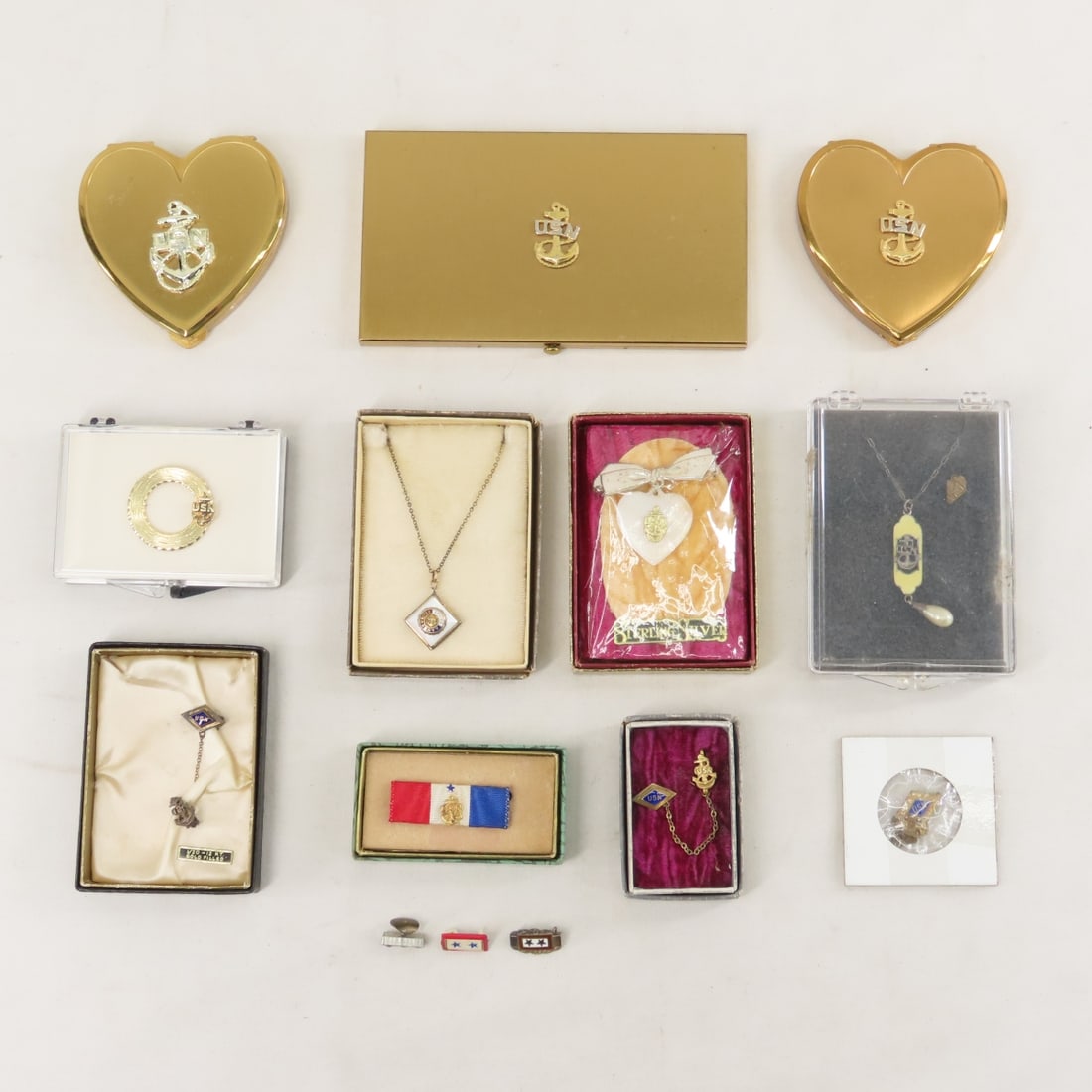 US Navy Sterling, GF and Other Sweetheart Jewelry (1 of 14)