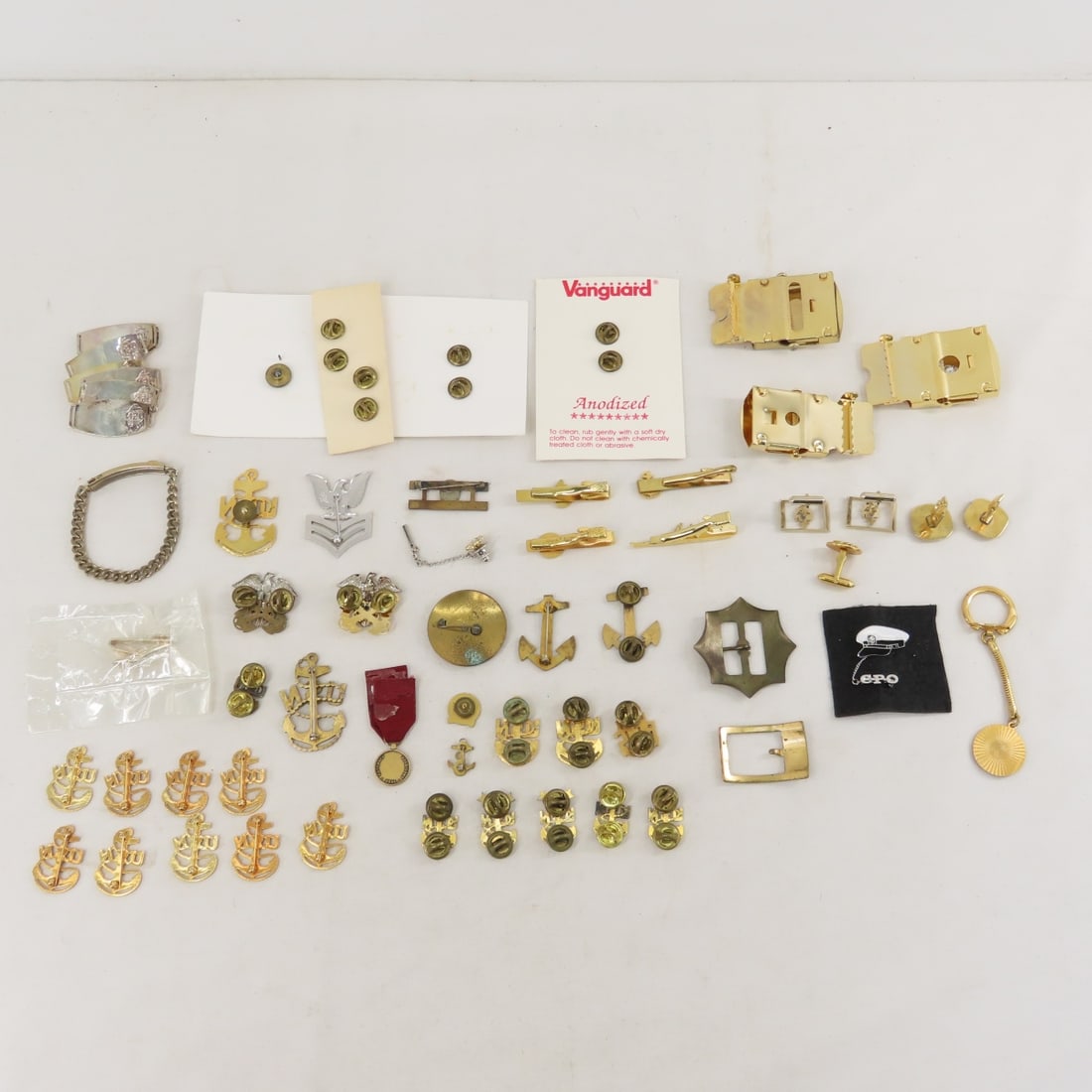 US Navy Insignia, Belt Buckles, Tie Tacs & More - 11