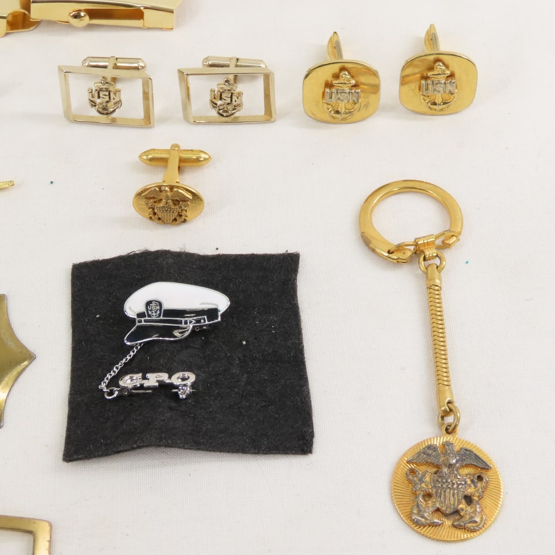 US Navy Insignia, Belt Buckles, Tie Tacs & More - 7