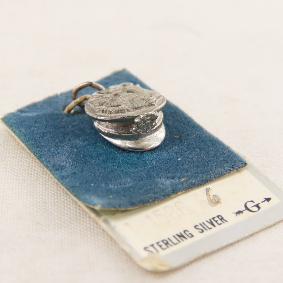 US Navy Sterling Silver Cap Badges & Pins- 3 OZ - 5