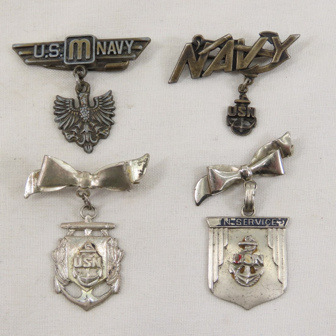 US Navy Sterling Silver Sweetheart Jewelry- 2 OZ - 11