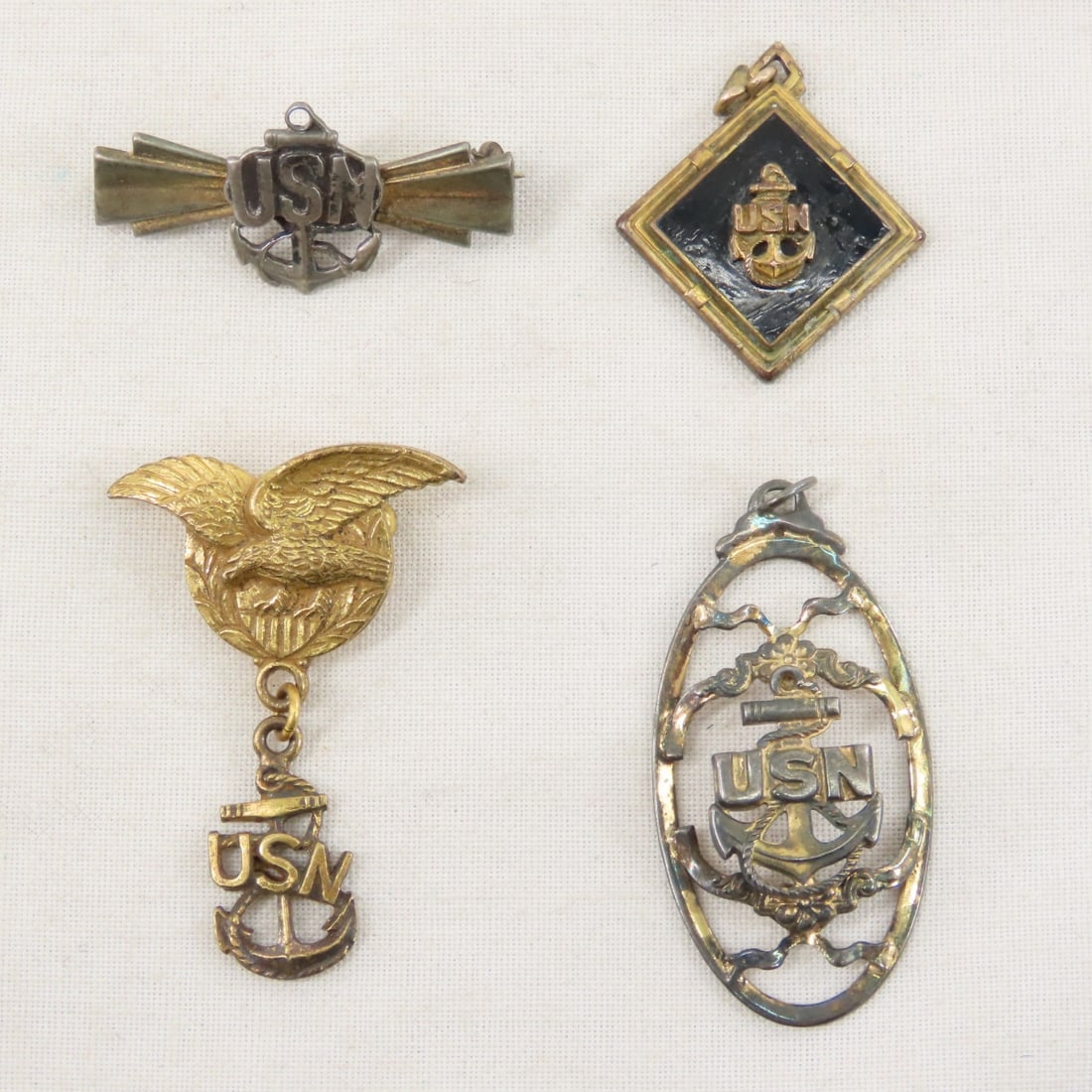 US Navy Sterling Silver Sweetheart Jewelry- 2 OZ - 14