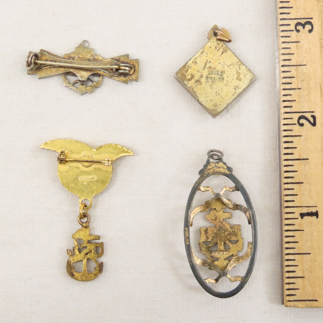 US Navy Sterling Silver Sweetheart Jewelry- 2 OZ - 15