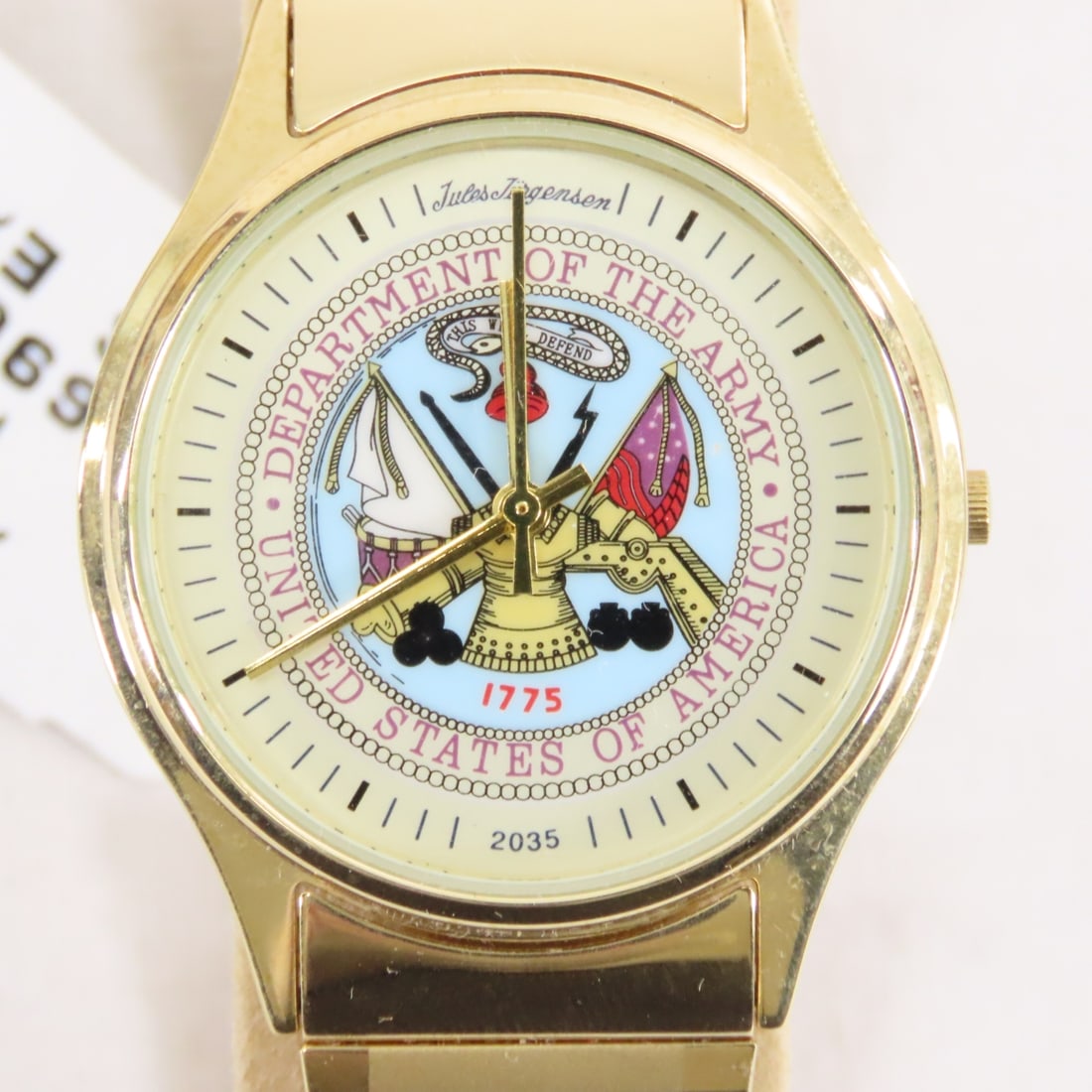 Jule Jurgensen Quartz Department of the Army Watch - 3