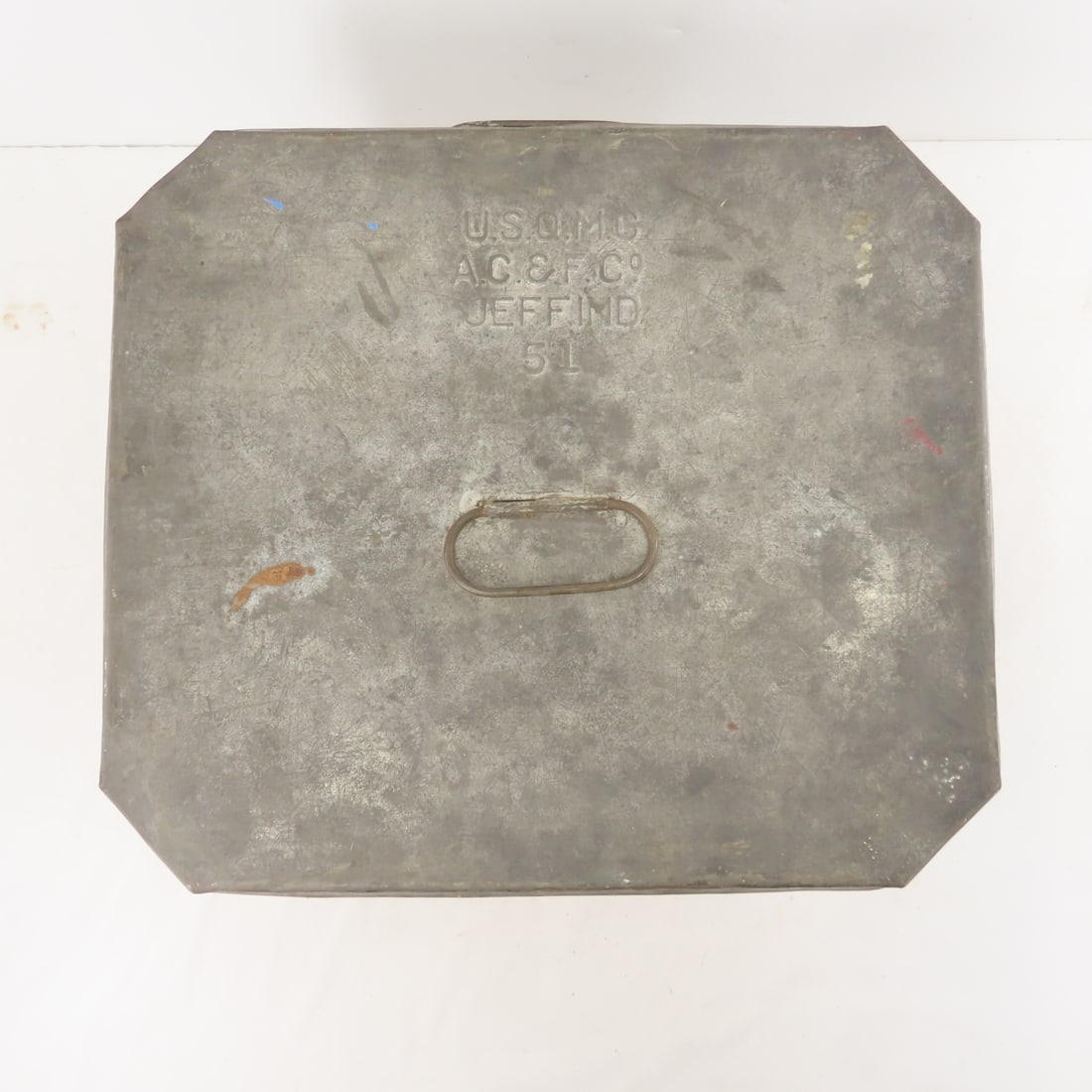 U.S.Q.M.C 51 Bread Storage Tin - 8