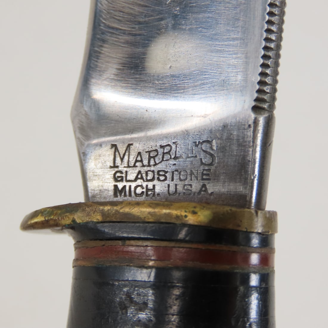 2 Vintage Marbles Fixed Blade Knives - 10