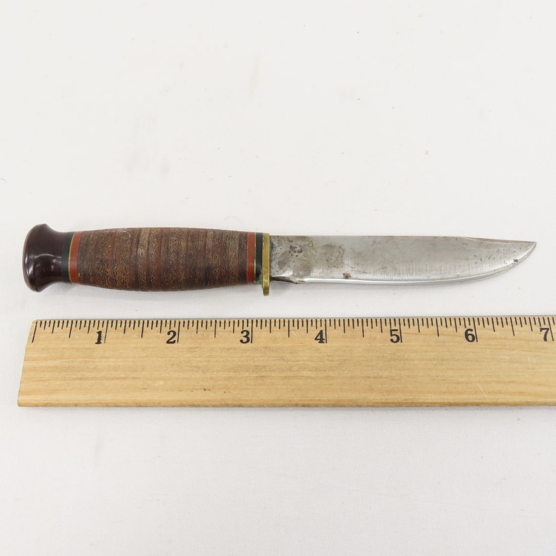 2 Vintage Marbles Fixed Blade Knives - 16