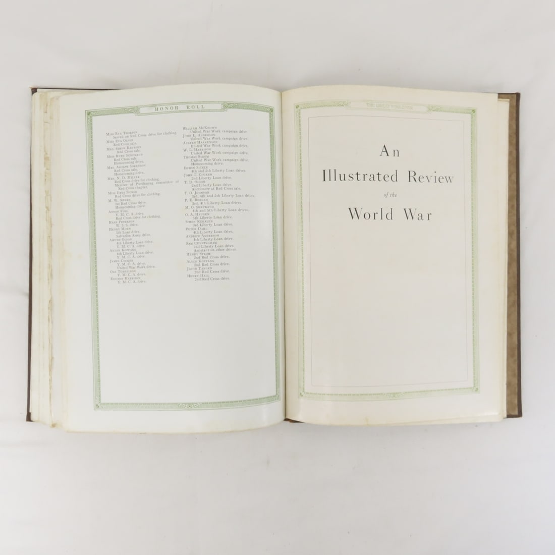 Filmore County In The World War 1917, 1918, 1919 - 17
