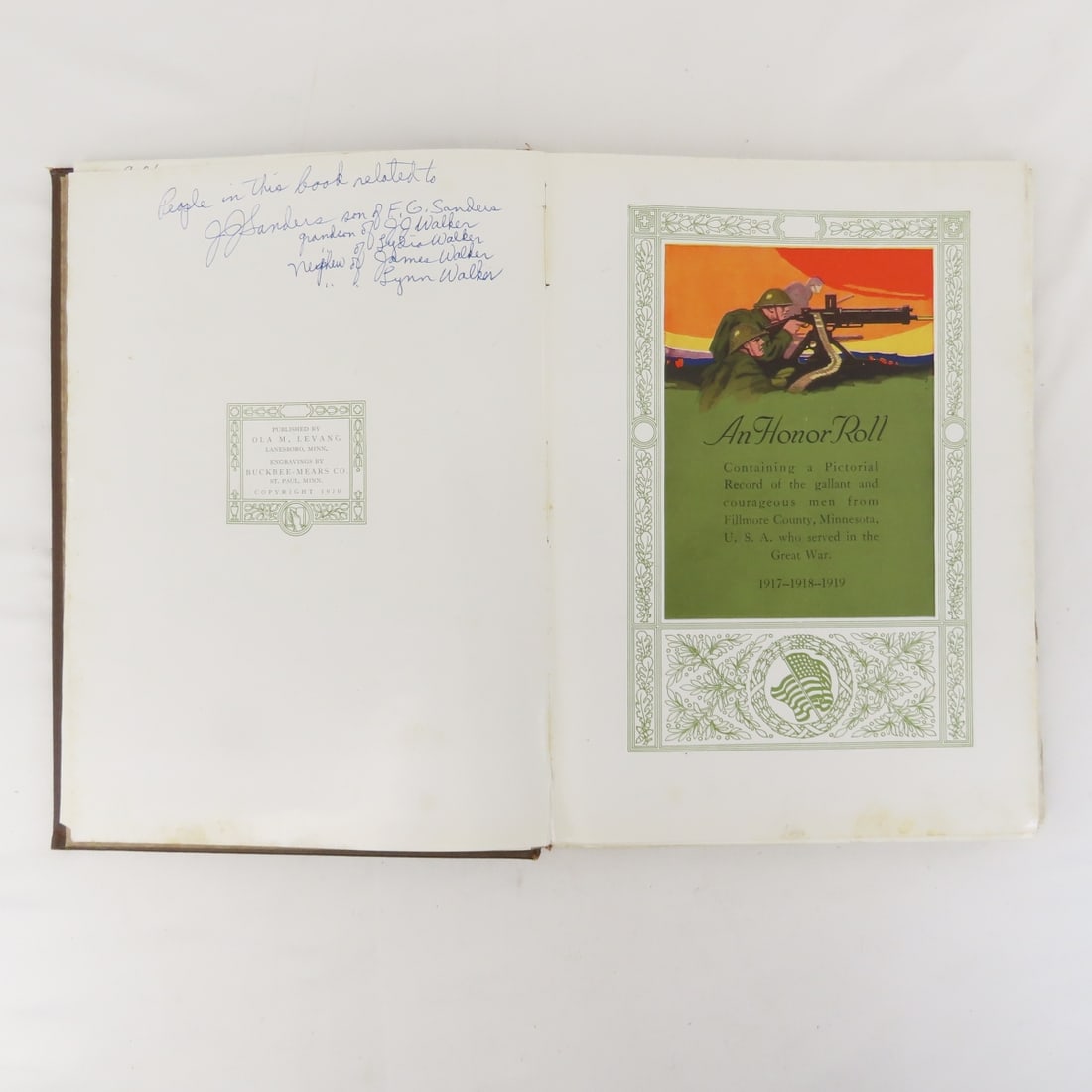 Filmore County In The World War 1917, 1918, 1919 - 8