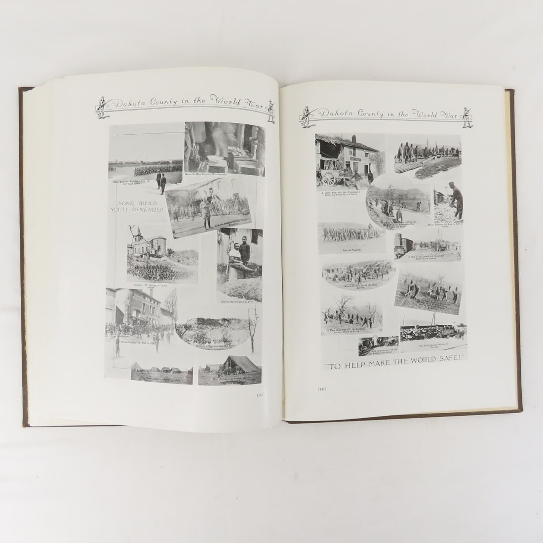 Dakota County In The World War Hardcover Book - 19