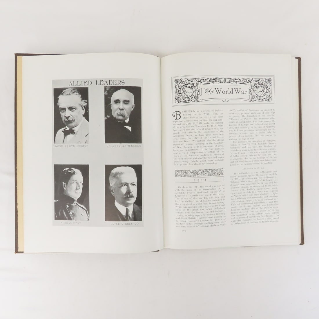 Dakota County In The World War Hardcover Book - 5