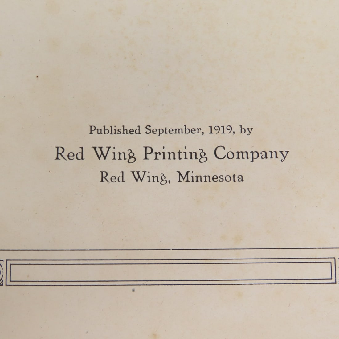 Goodhue County In The World War Hardcover Book - 3