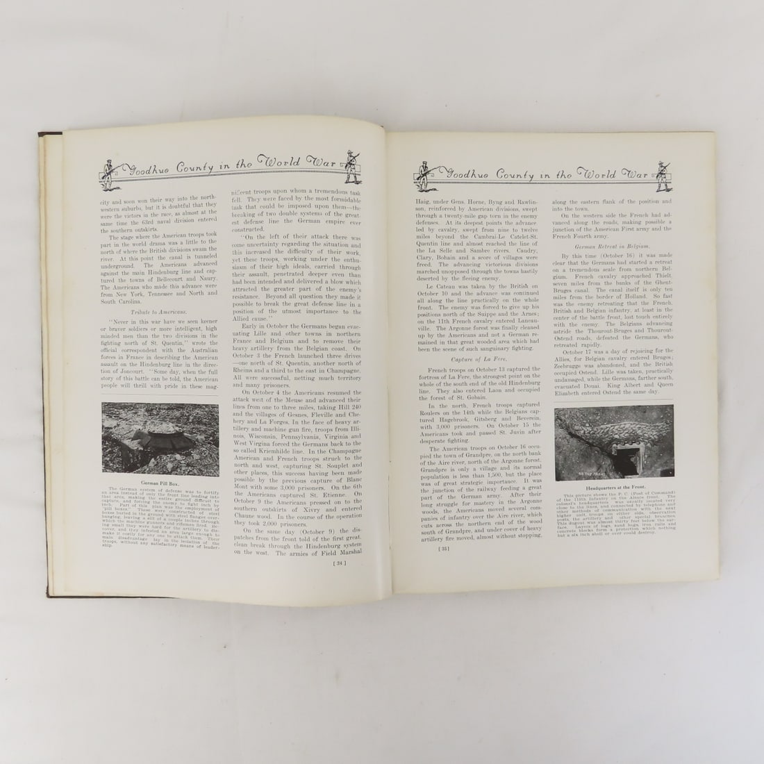 Goodhue County In The World War Hardcover Book - 8