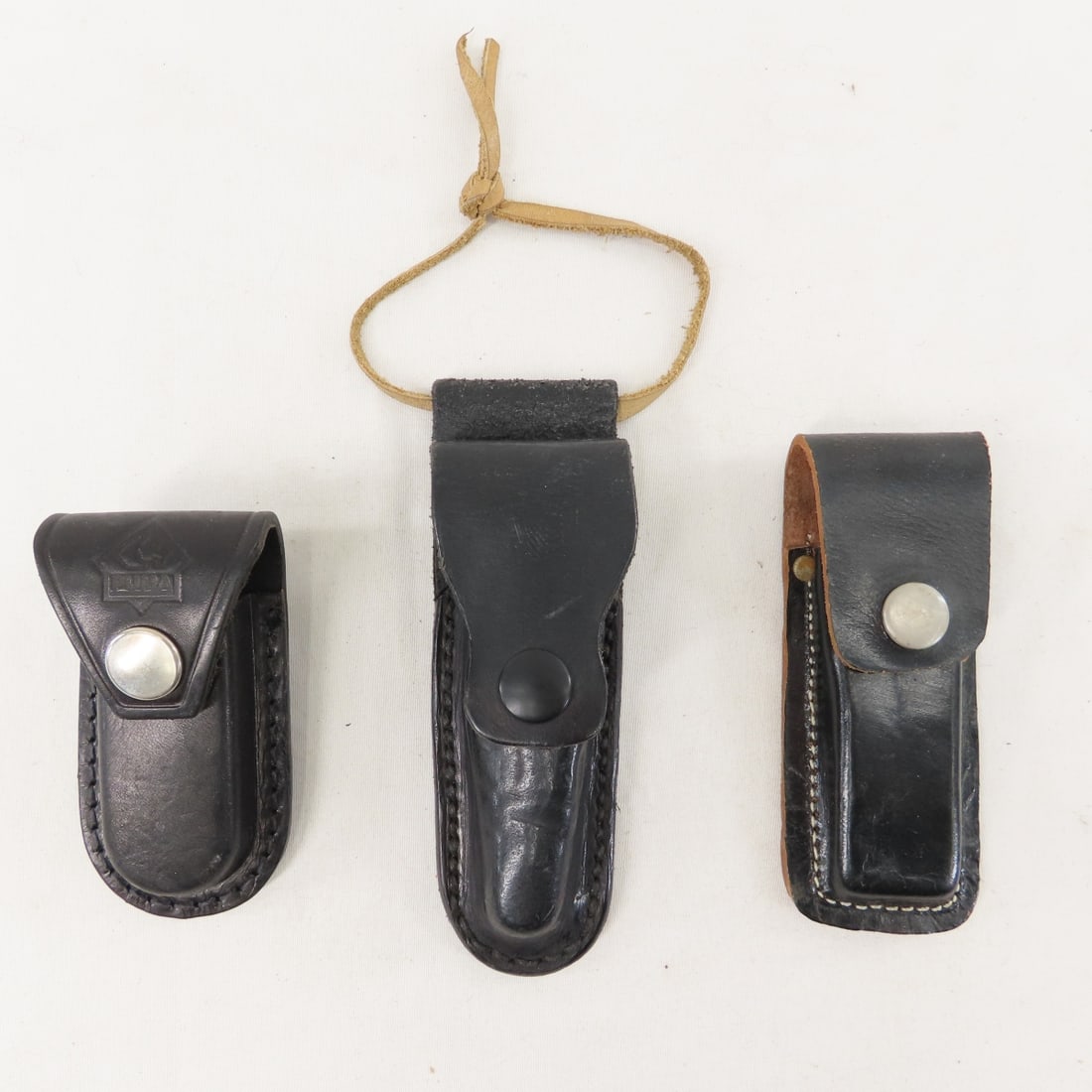 Collection of leather knife sheaths - 10