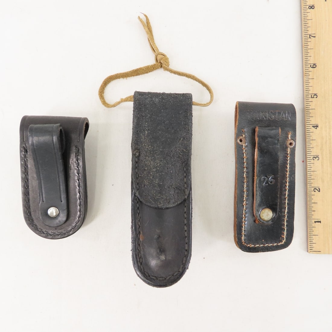 Collection of leather knife sheaths - 11