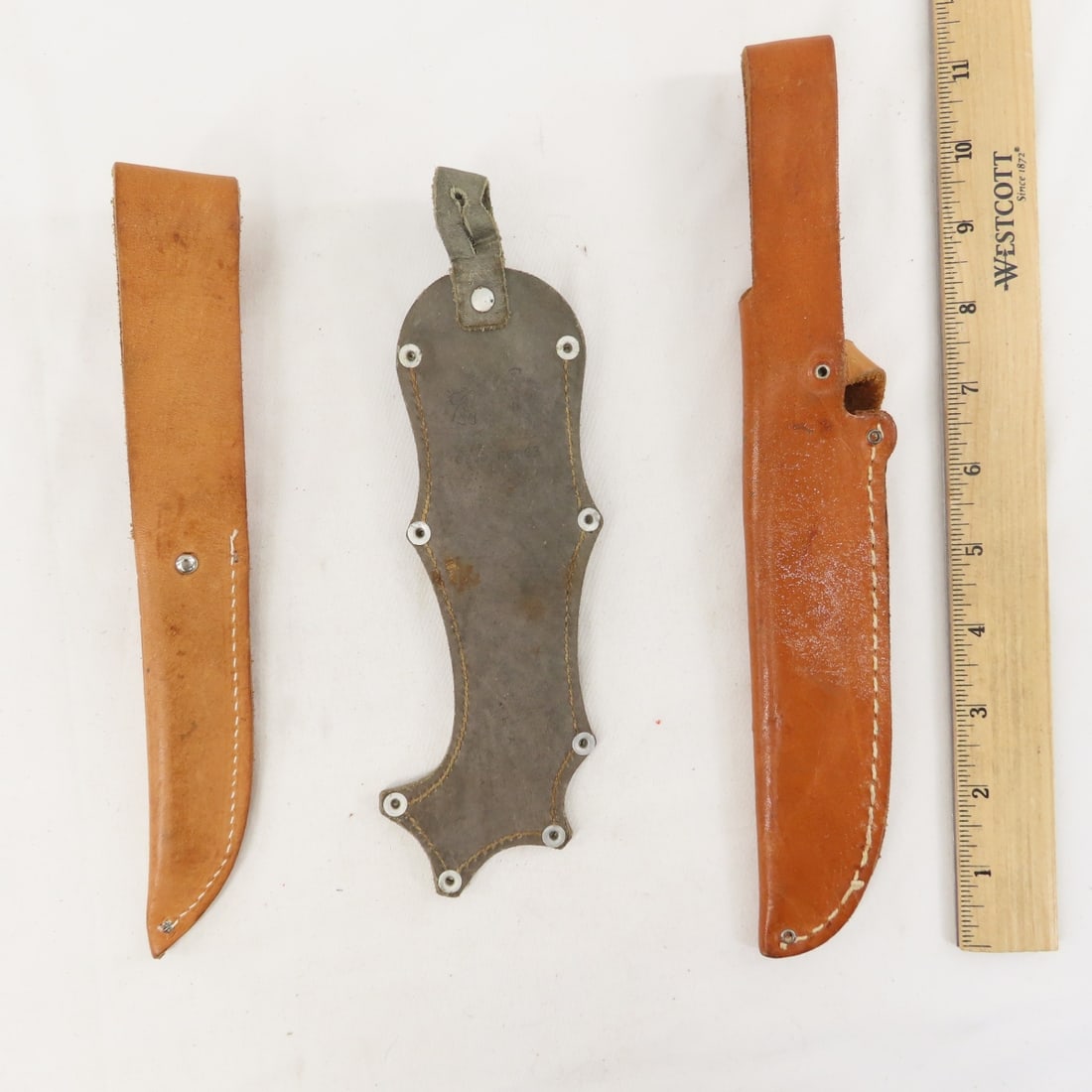 Collection of leather knife sheaths - 3