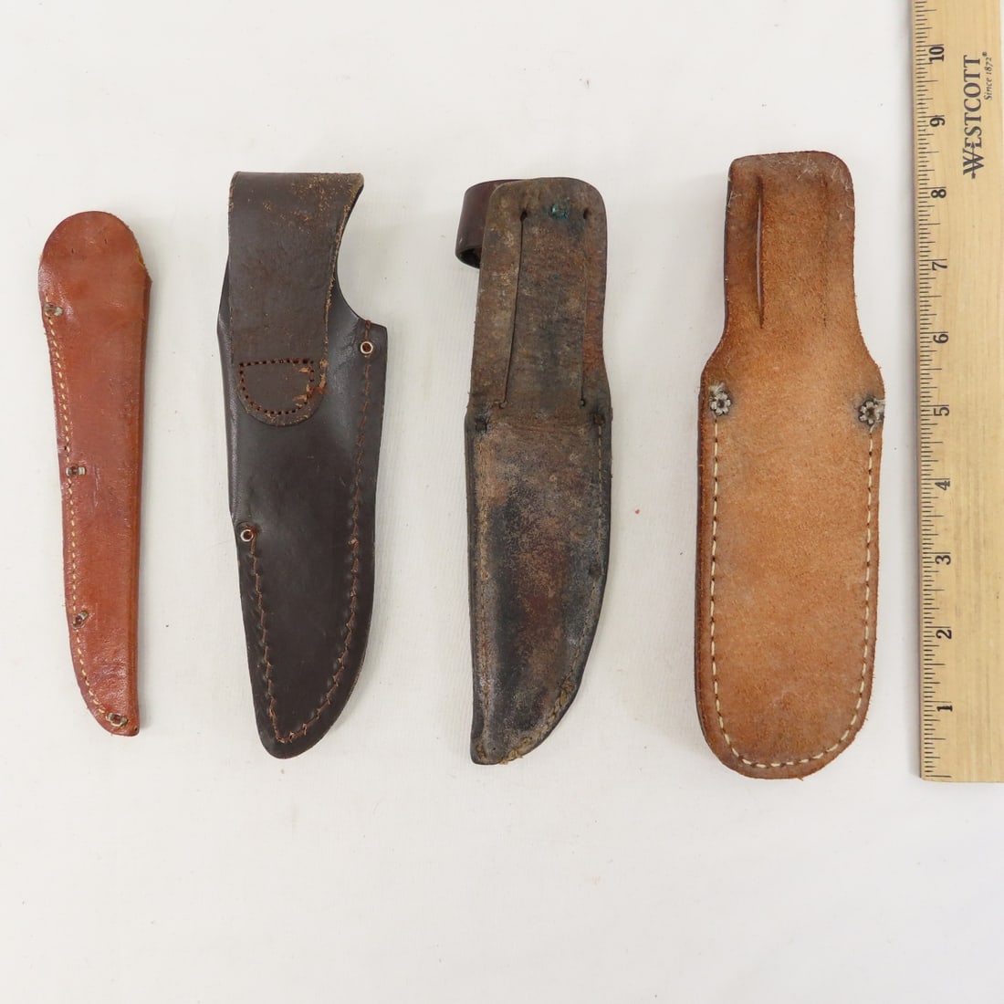 Collection of leather knife sheaths - 5