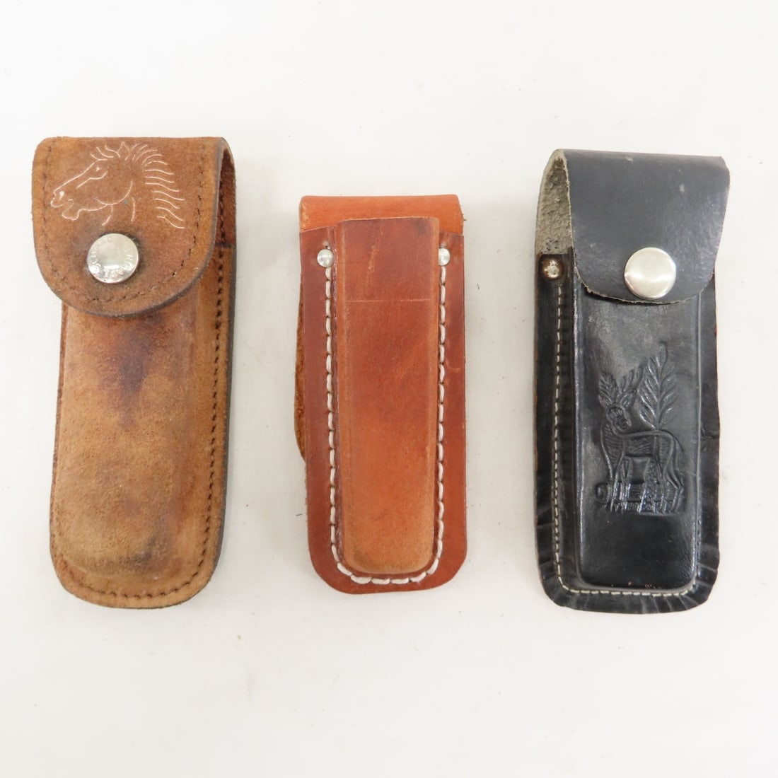 Collection of leather knife sheaths - 6