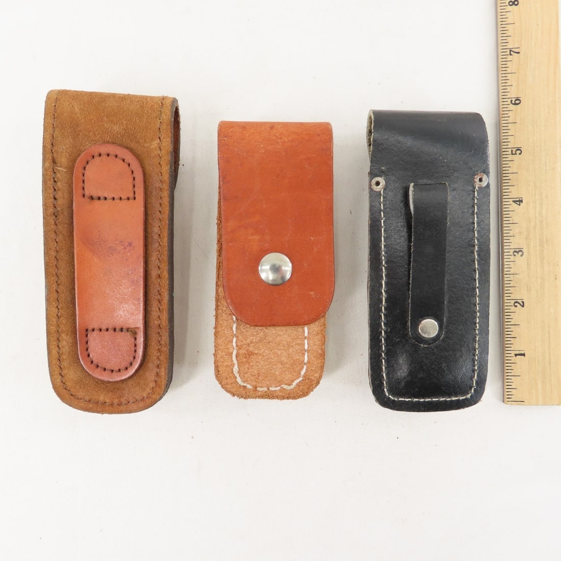 Collection of leather knife sheaths - 7