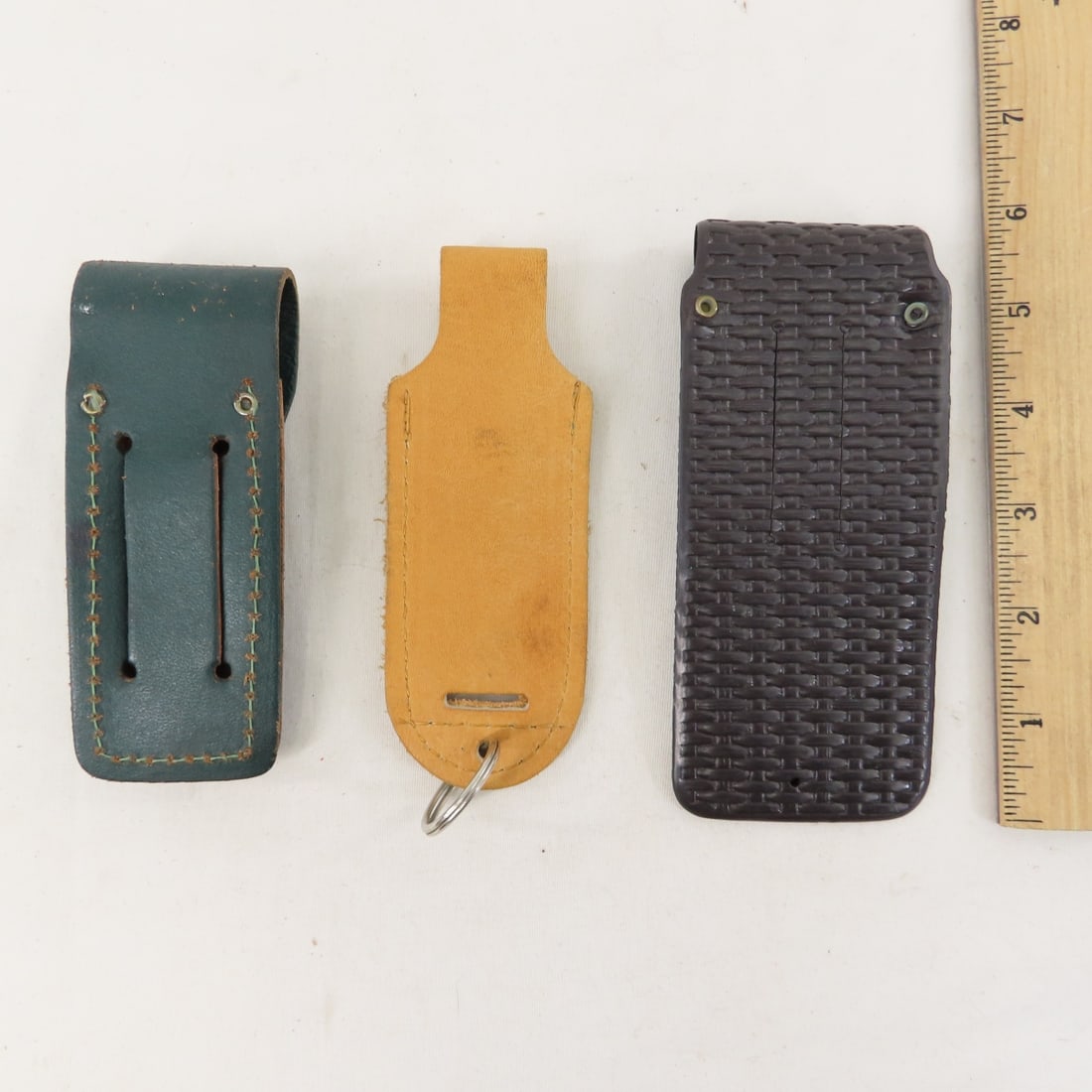 Collection of leather knife sheaths - 9
