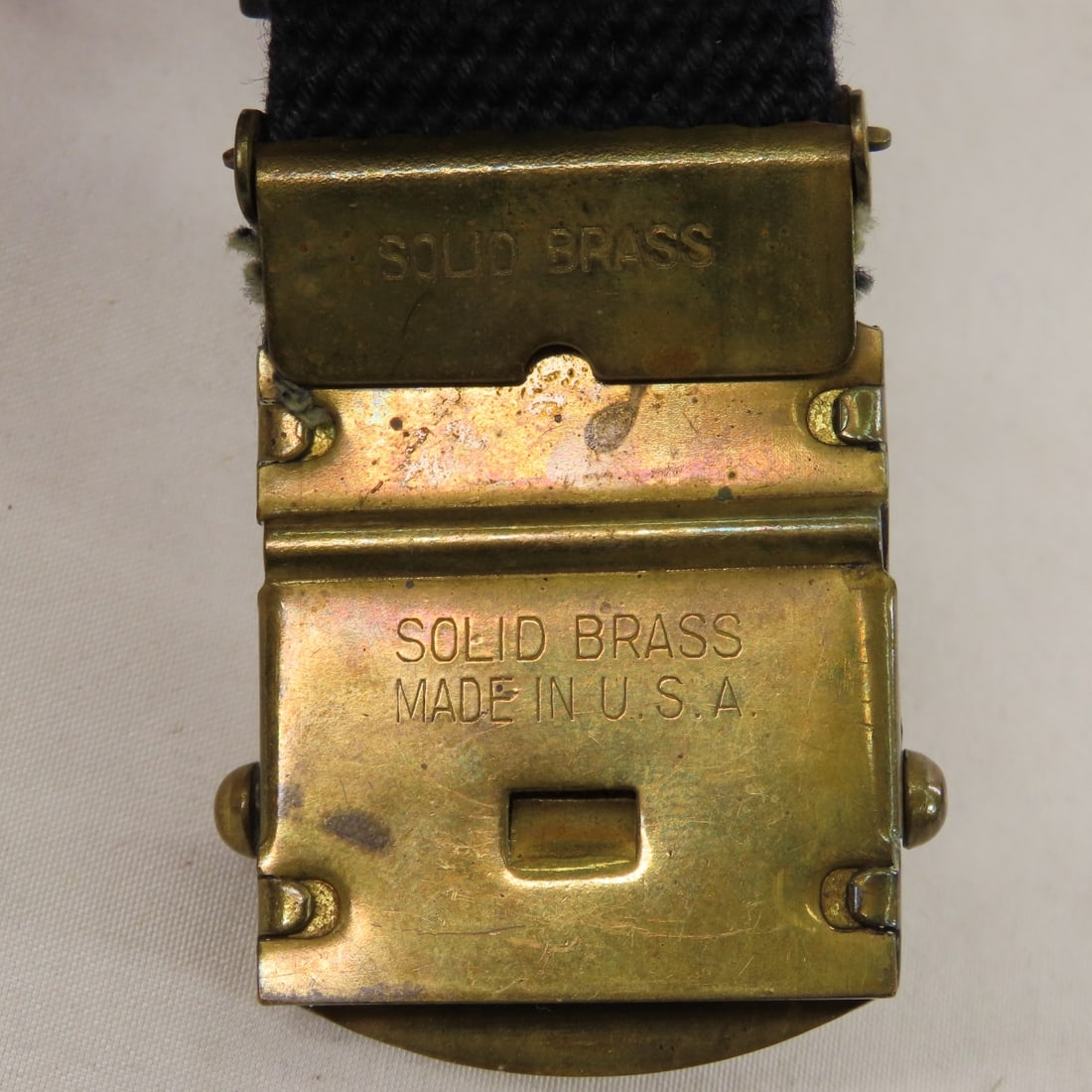 WWII US Military Belts & Buckles Navy, Coast Guard - 4