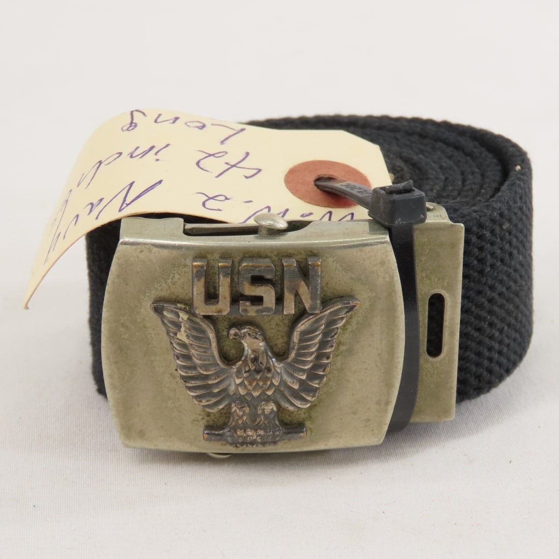 WWII US Military Belts & Buckles Navy, Coast Guard - 5