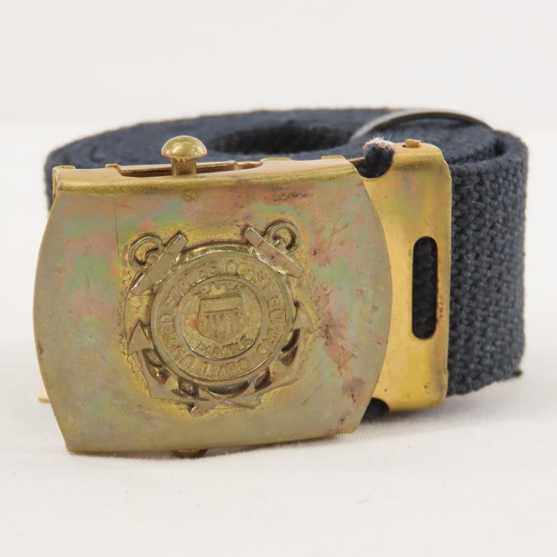 WWII US Military Belts & Buckles Navy, Coast Guard - 8