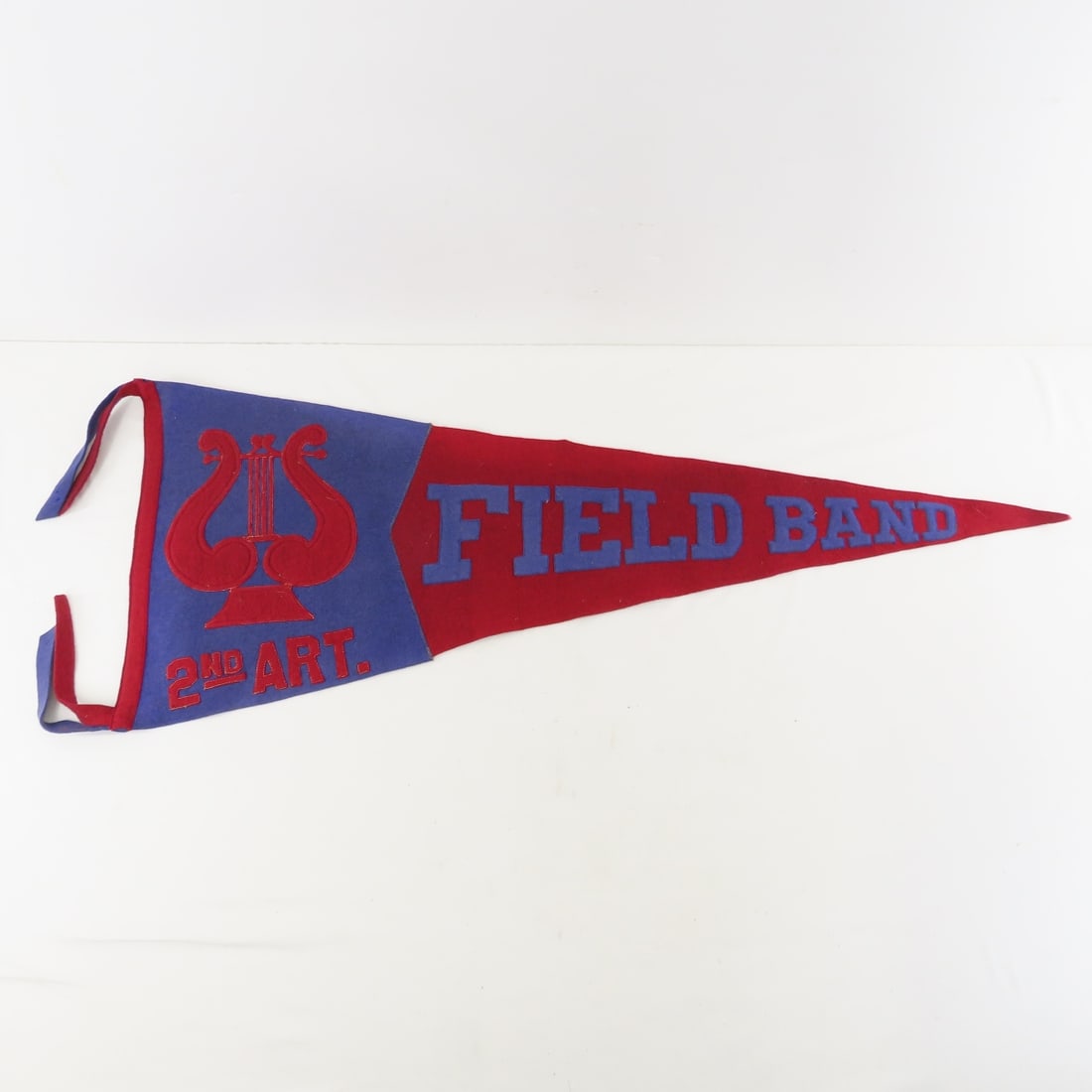 Vintage Felt Pennants- US 2nd Art. Field Band - 12