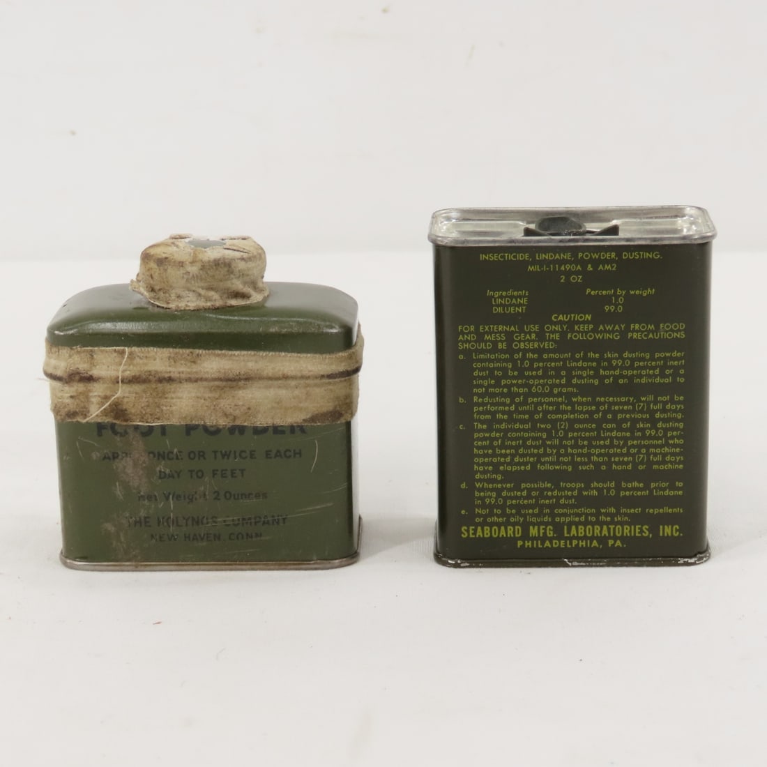 US Military Foot Powder, Insect Repellent and More - 11