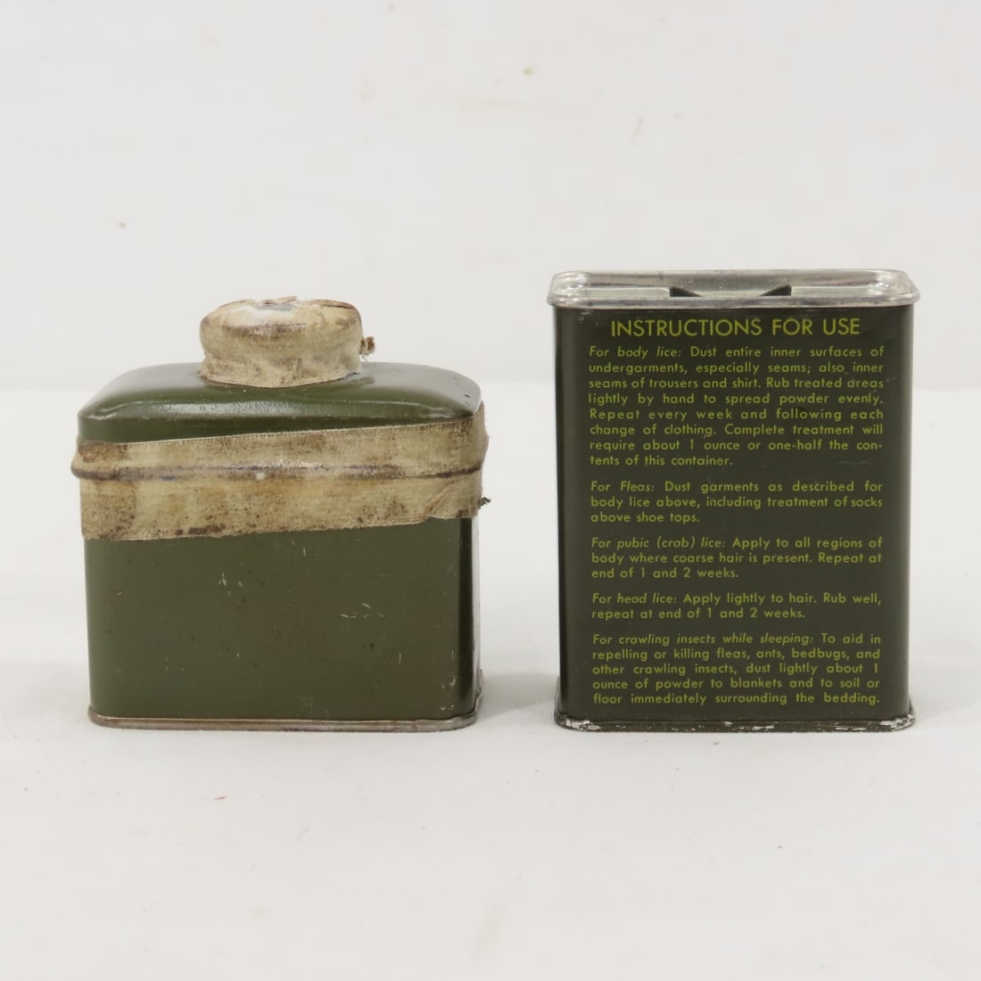US Military Foot Powder, Insect Repellent and More - 12