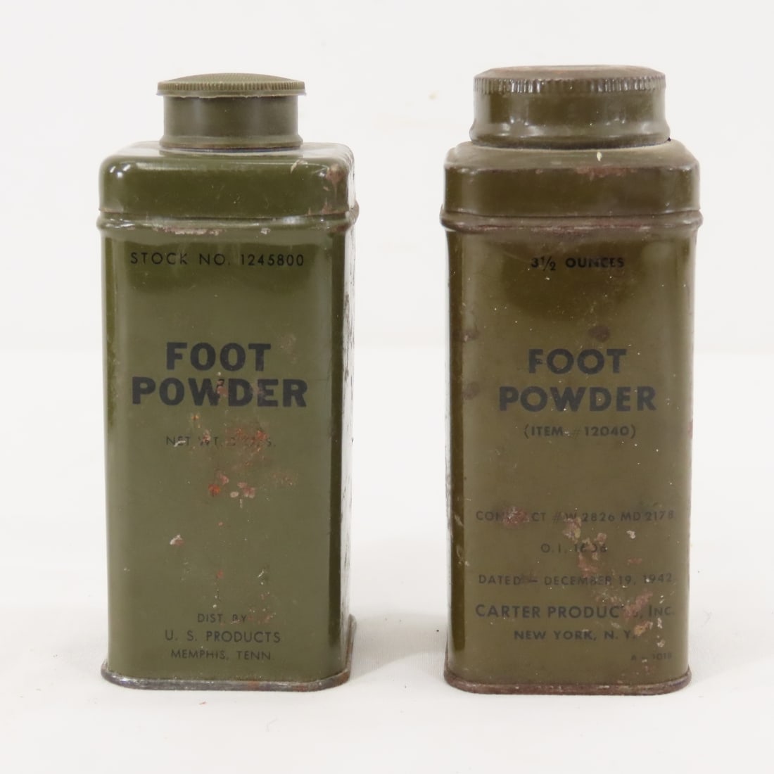 US Military Foot Powder, Insect Repellent and More - 8