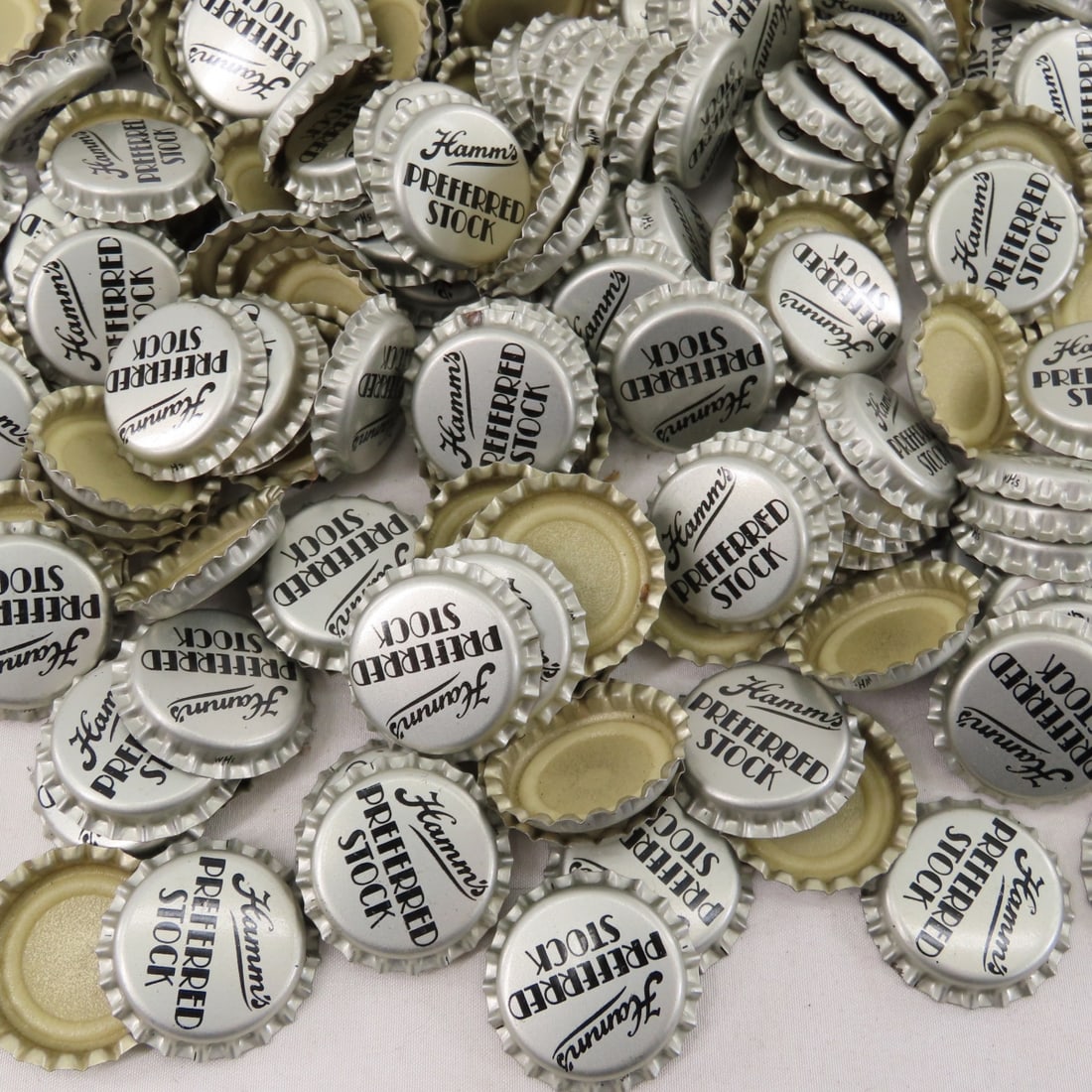 1970’s Hamm’s Preferred Stock Beer bottle caps NOS - 6