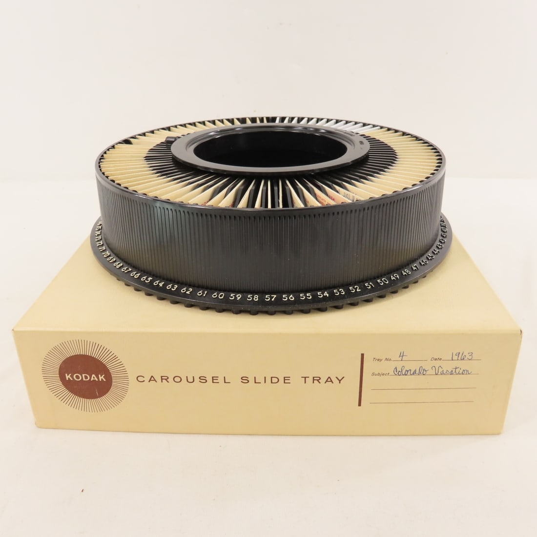 Kodak Carousel slide trays of vintage slides - 7
