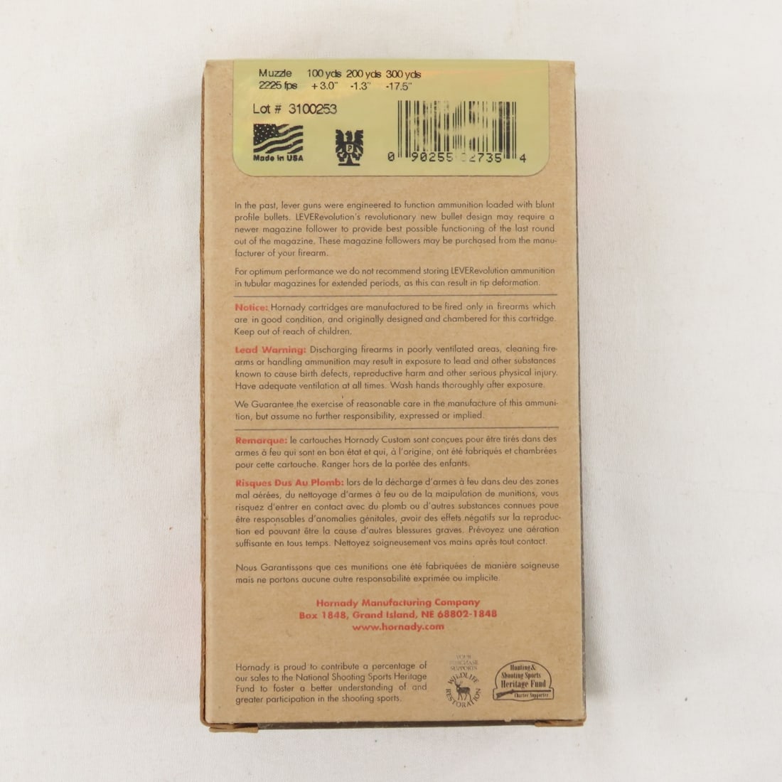 40 Rounds Hornady Lever Evolution rifle ammo - 5