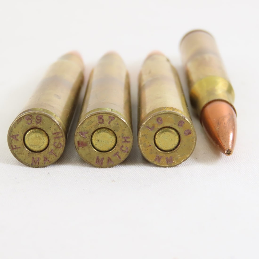 155 rounds of reloaded & unknown loads of .30-06 - 12