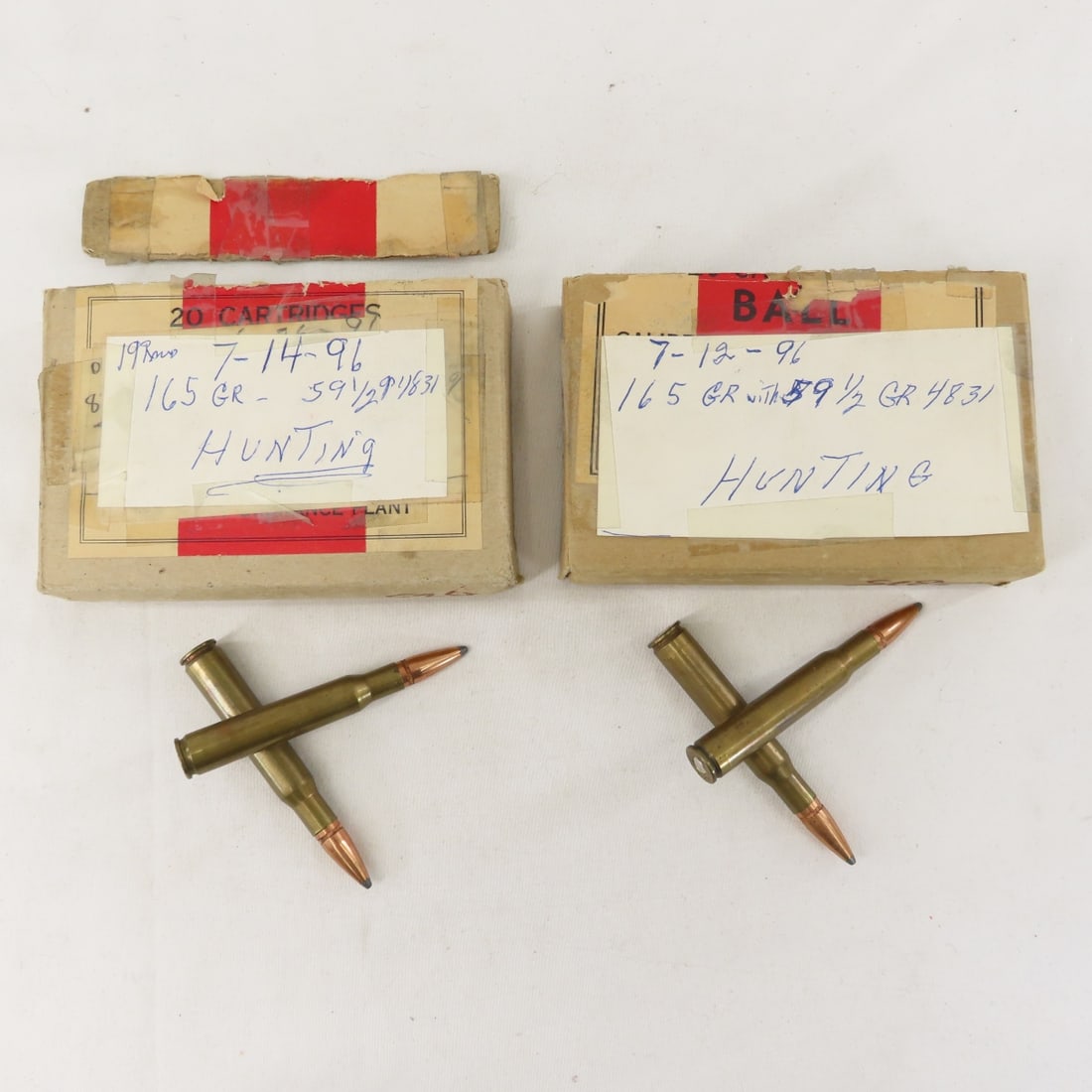 155 rounds of reloaded & unknown loads of .30-06 - 13
