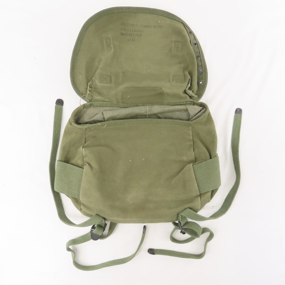 2 Cold-War era canvas rucksacks - 4